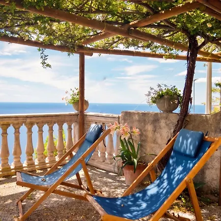 Belvedere Amodeo - Terrace, Seaview, Wifi * Conca dei Marini